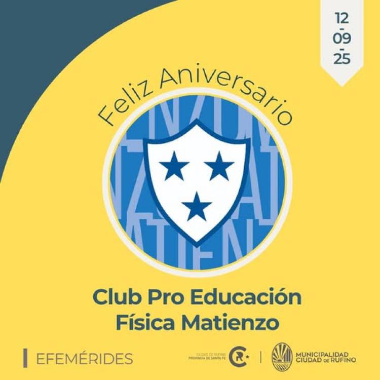 FELIZ CUMPLEAÑOS MATIENZO...!!!