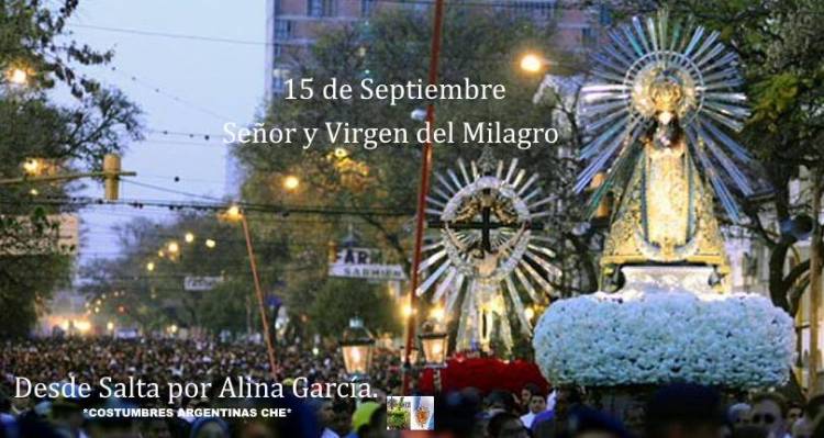 15 DE SETIEMBRE:EL SEÑOR Y LA VIRGEN DEL MILAGRO