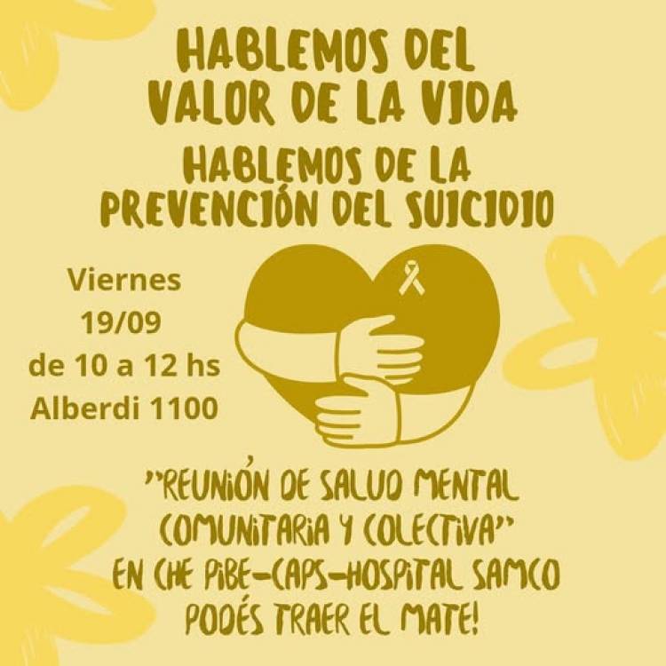 HOSPITAL SAMCO: HABLEMOS DE SUICIDIO