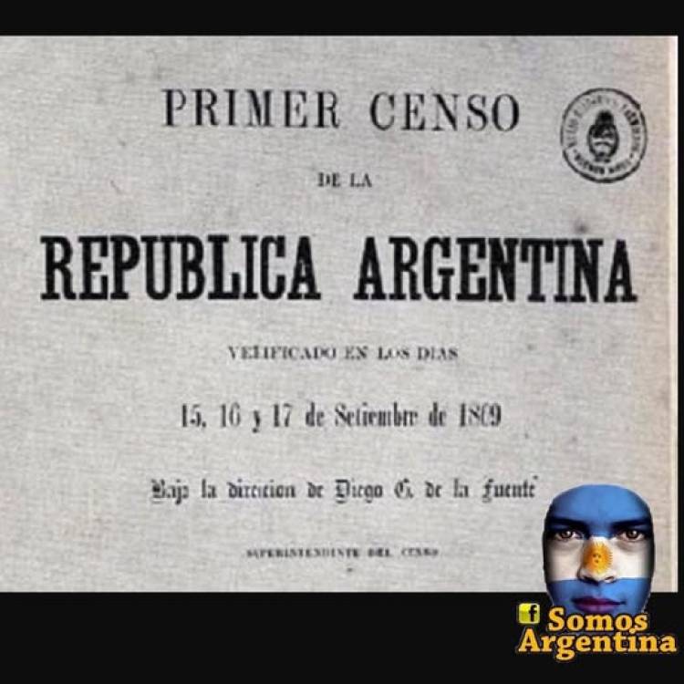 17 DE SETIEMBRE DE 1869: PRIMER CENSO ARGENTINO