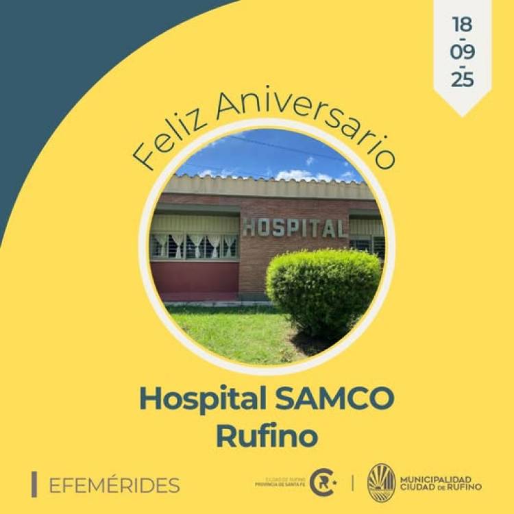 FELIZ ANIVERSARIO HOSPITAL...!!!