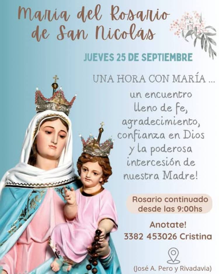 NO TE OLVIDES... MARIA TE ESPERA...!!!