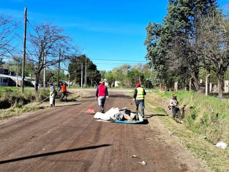 TRABAJOS DE LIMPIEZA EN TODA LA CIUDAD