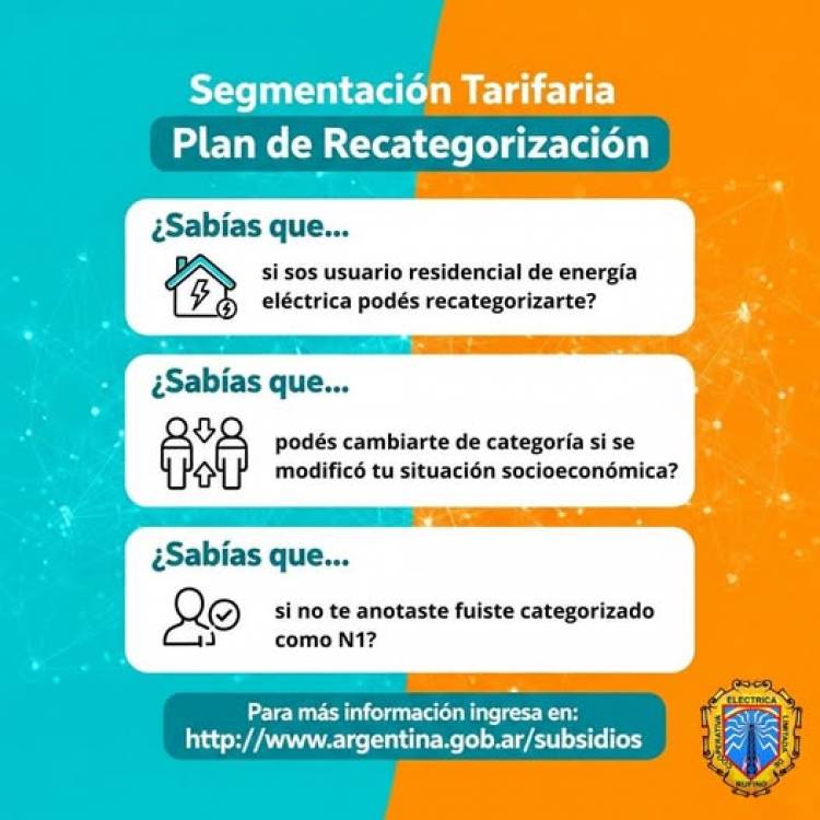 CELR: PLAN DE  RECATEGORIZACION