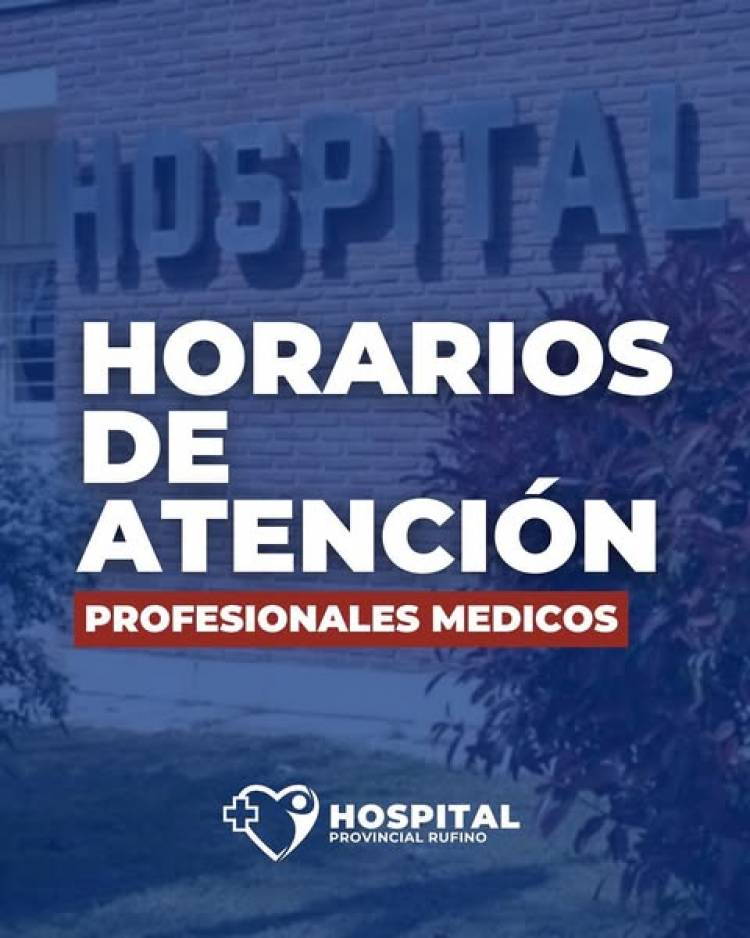 HOSPITAL SAMCO: HORARIO ATENCION
