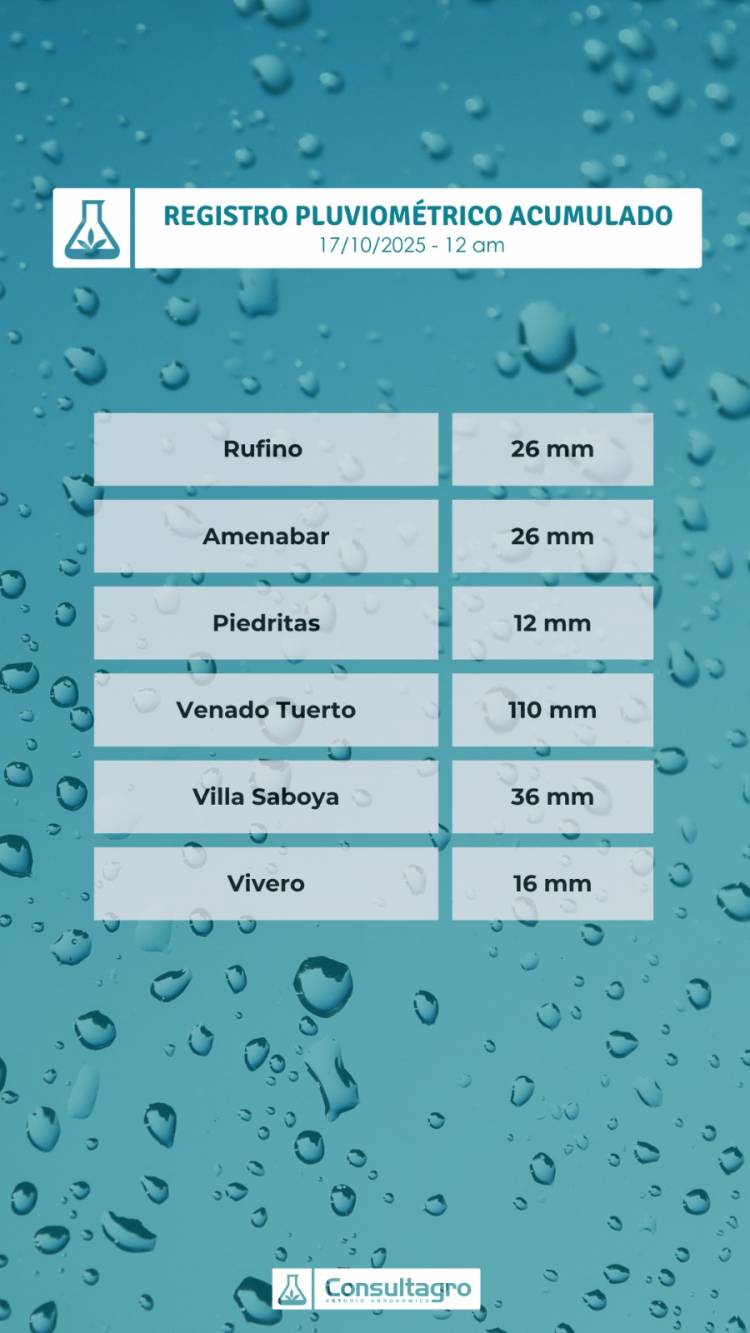 REGISTRO PLUVIOMETRICO ZONAL