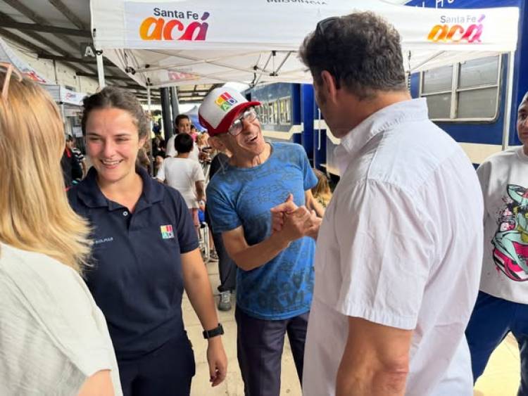 CONCURRIDO SEGUNDO DIA DEL TREN SANITARIO