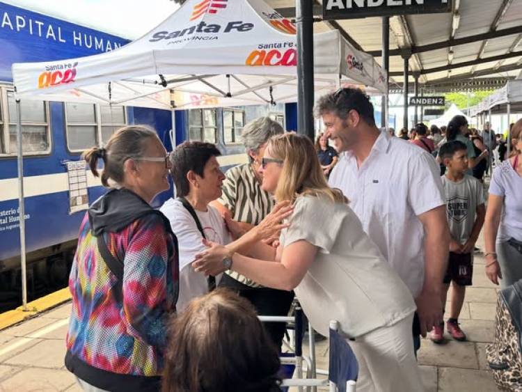 CONCURRIDO SEGUNDO DIA DEL TREN SANITARIO