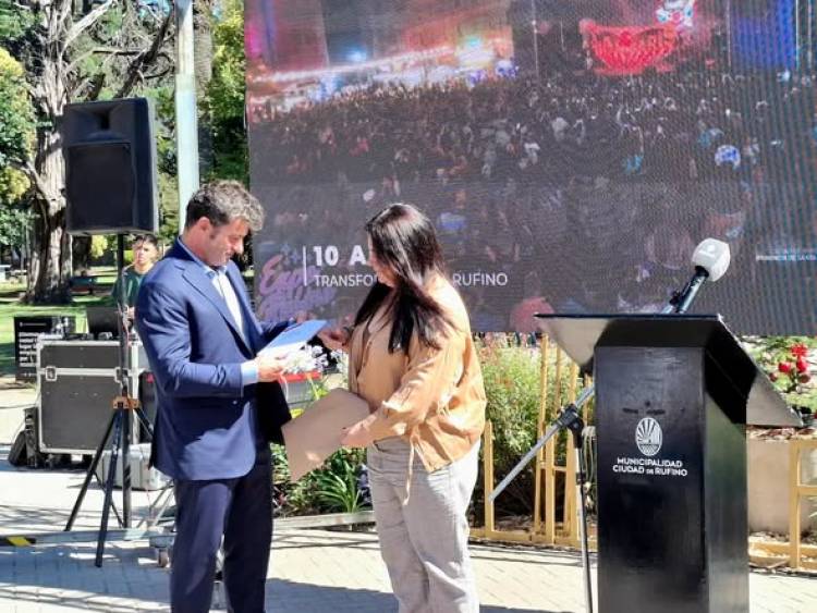 ACTO JURA DE LA CONSTITUCION PROVINCIAL Y 10 AÑOS DE GESTION MUNICIPAL