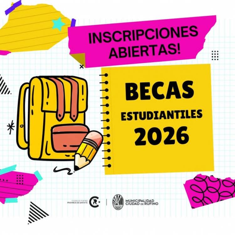 APERTURA DE INSCRIPCION DE BECAS MUNICIPALES 2025