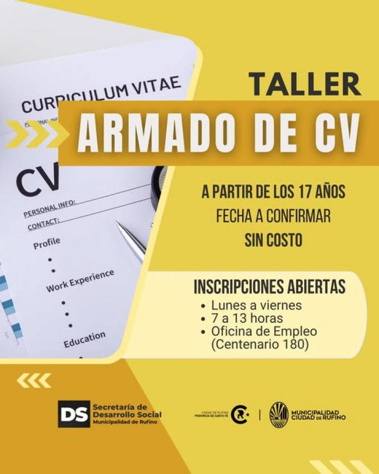 TALLER DE ARMADO DE CV