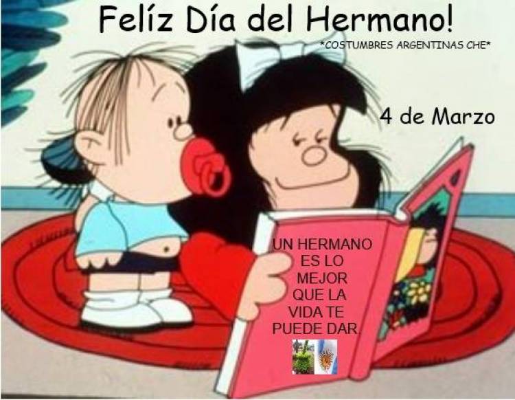 4 DE MARZO: DIA DEL HERMANO
