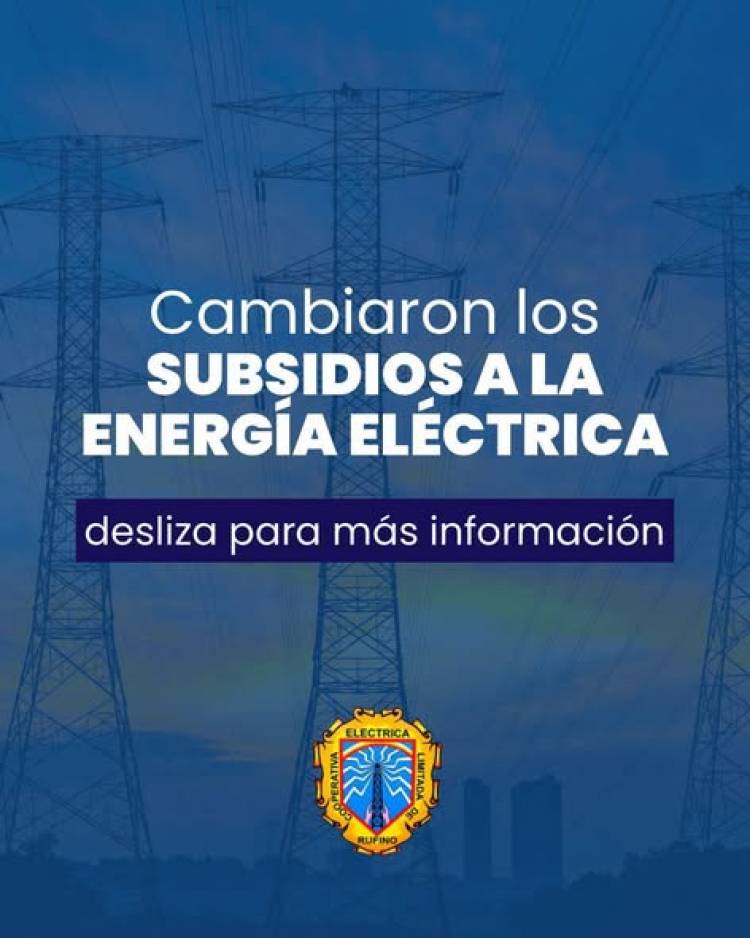 CELR: CAMBIARON LOS ESQUEMAS DE SUBSIDIOS A LA ENERGIA ELECTRICA