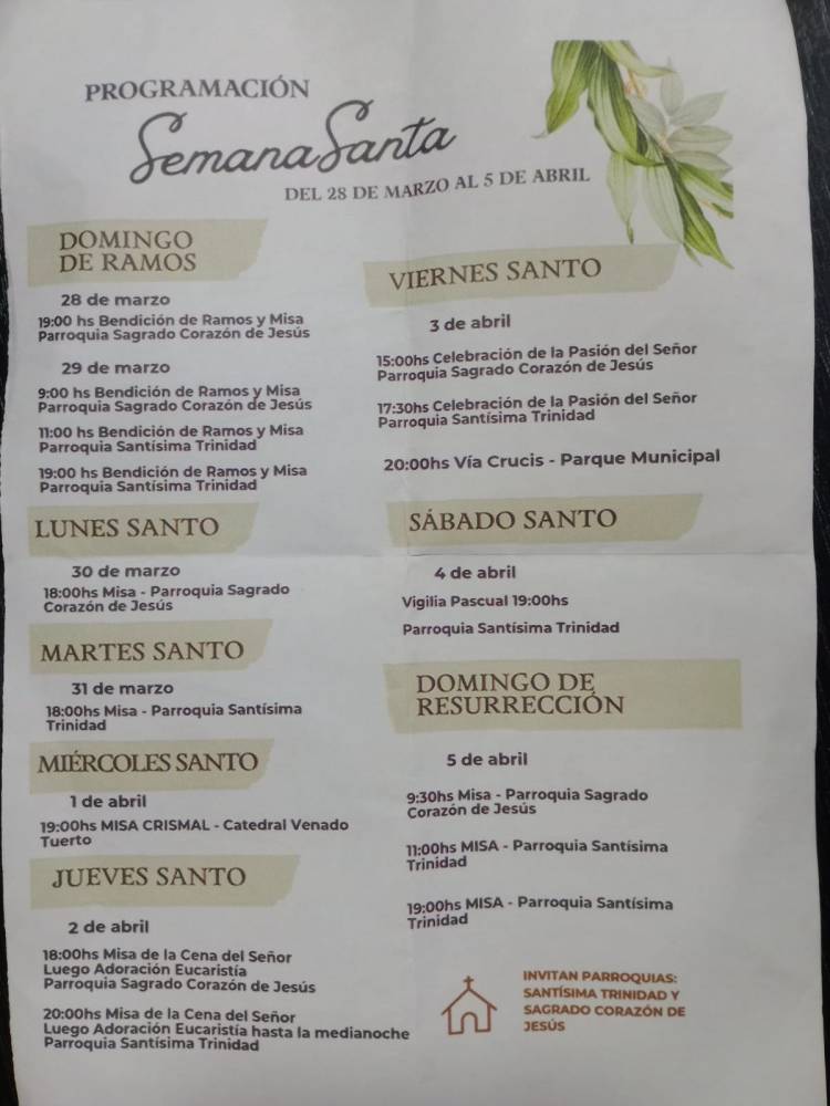 ACTIVIDADES DE SEMANA SANTA