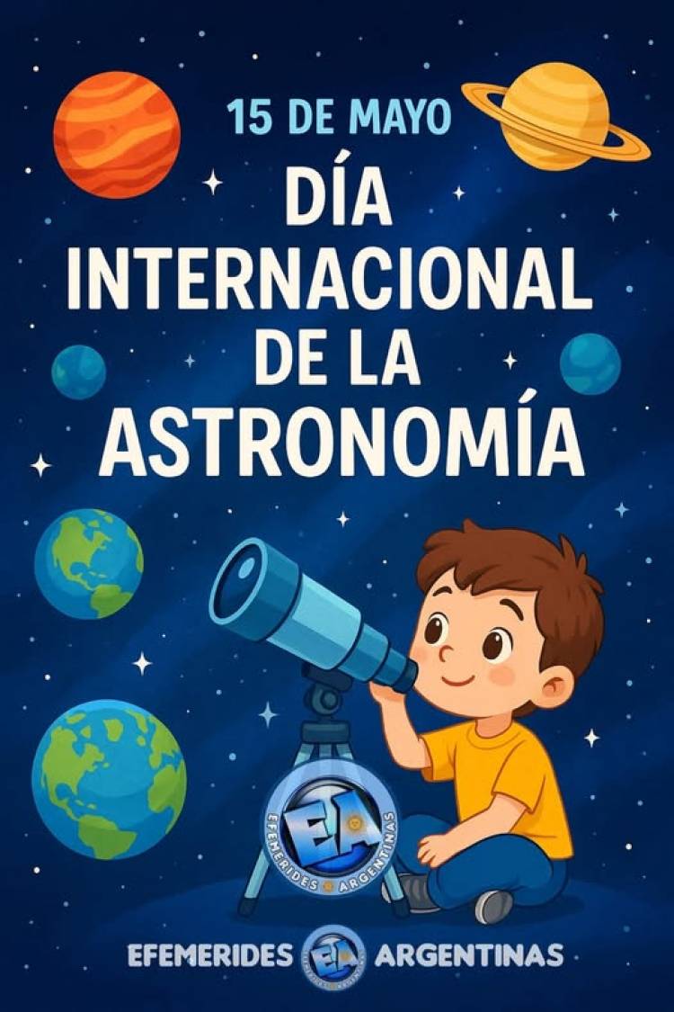 15 DE MAYO: DIA INTERNACIONAL DE LA ASTRONOMIA
